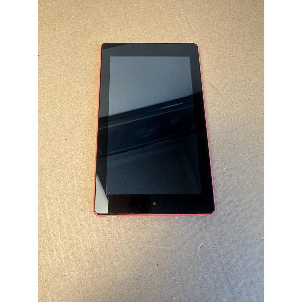 Amazon Fire 7 (7th Gen) SR043KL 7" Tablet - Red - Untested / As-Is For Parts